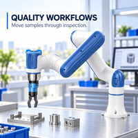 Lengan Robot Kolaboratif Industri Presisi Fleksibel Kompatibel IP54 dengan Vision Gripper untuk Stasiun Kerja Pick and Place Otomatis