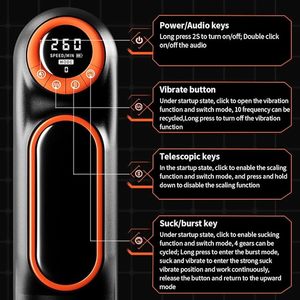 Nuevos masturbadores de masturbación masculina, máquina de succión eléctrica automática, Vaginas, Juguetes sexuales, masajeador de <span class=keywords><strong>vagina</strong></span> de bolsillo para adultos para hombres - Product Image 6