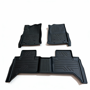 Tapis de sol de voiture personnalisés imperméables 3D TPE, tapis de voiture 4 pièces, ensemble universel, tapis de sol de voiture de luxe 5D, tapis universels imperméables - Product Image 3