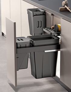 <span class=keywords><strong>Poubelle</strong></span> de cuisine coulissante en plastique pour <span class=keywords><strong>tiroir</strong></span> de placard, <span class=keywords><strong>poubelle</strong></span> de tri sélectif escamotable - Product Image 6