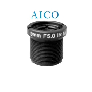 1/3" 9mm F4.0 F5.0 F6.0 F7.0 F8.0 9.0mm low non distortion m12 s mount cctv board lens for scanning code or iris recognition