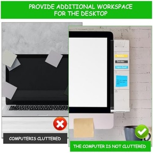 Wholesale Modern Design for Convenient Clear Acrylic Computer Monitor Memo Board Customized Color/Size/Logo Polished Display - Product Image 3
