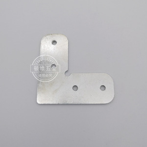 Support d'angle en aluminium, 2 mm, zingué, type standard, pour la décoration intérieure, portes, fenêtres, accessoires de quincaillerie - Product Image 1