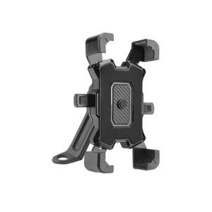 Support universel pour téléphone de moto à 4 bras extensibles, support de guidon de vélo, support de rétroviseur anti-vibration, support de navigation moto, vente en gros - Product Image 6