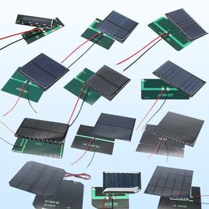 מותאם אישית 44x44mm 1v2v3V5v8v10v פוליקריסטלי סיליקון פאנל סולארי diy קטן פוטו-וולטאי - Product Image 6