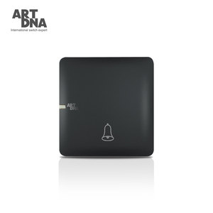 ART DNA One Gang Electrical Hotel Doorbell Wall DND Switch Interrupteurs muraux encastrés - Product Image 1