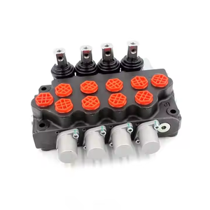 Válvula direccional monobloque de 4 carretes manual, material de acero, fabricado por la compañía hidráulica, marca Hansen, 315 bar máx. - Product Image 2