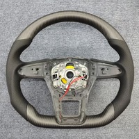 Accessoires de voiture sport très demandés, volant en cuir et fibre de carbone pour modèles Audi S6 S7 A4 A5 A6 A7 Q3 Q5 A3 S3 S8 R8 TT Q7