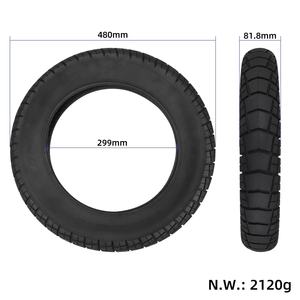 Pneu extérieur Ulip 16x4.0 pour vélo électrique et trottinette électrique 16 pouces – Pneu gonflable en caoutchouc tubulaire - Product Image 2