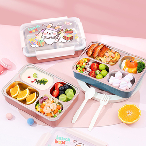 <span class=keywords><strong>2025</strong></span> Sản Phẩm Mới 2 Comparmtent 700Ml Kid Của Hộp Ăn Trưa Thép Không Gỉ Cách Điện Trường Đồ Ăn Hộp Ăn Trưa - Product Image 3