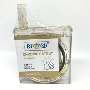 <span class=keywords><strong>Cassette</strong></span> non absorbable Sutures en soie usage vétérinaire Usp4-8/0 noir tressé Certificats Ce et ISO stériles de haute qualité - Product Image 5
