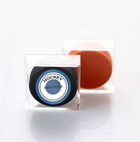 Porte-rondelle de Hockey en acrylique, carré unique 1, porte-rondelle de Hockey en mousse, Design à pression en plastique, présentoir de rondelle de glace Souvenir à collectionner