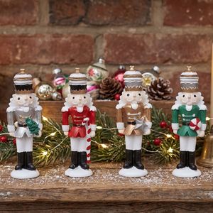 Nouvel ensemble de 4 <span class=keywords><strong>casse</strong></span>-noisettes de Noël durables en résine, idéal pour <span class=keywords><strong>les</strong></span> fêtes, <span class=keywords><strong>les</strong></span> centres commerciaux <span class=keywords><strong>et</strong></span> <span class=keywords><strong>les</strong></span> expositions - Product Image 1