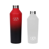 DD4228 Bouteille de voyage isotherme à double paroi en acier inoxydable 500/750 ml, anti-fuite, sans BPA, avec poignée, 24-36 heures