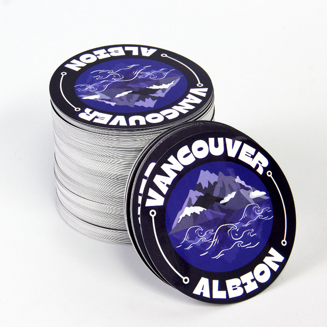 Custom Shape Die-Cut Sticker Factory Direct - 100% Waterproof Fade-Resistant Vinyl Decal for Bumper Laptop Bulk