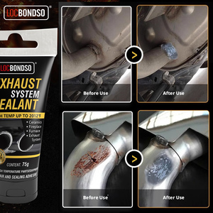 Scellant pour système d'échappement résistant aux hautes températures pour la réparation des tuyaux d'échappement et des silencieux de voiture et l'étanchéité des fuites - Product Image 3