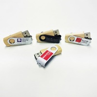 Flashdisk USB 2.0 Termurah 64GB Pendrive 16GB 32GB Stick Pen Drive Kapasitas Custom Logo Usb Usb Kayu