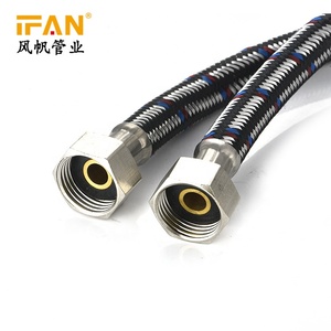 12.5MM 14MM 1/2FF Toilette EPDM <span class=keywords><strong>flexible</strong></span> tuyau d'eau tressé haute pression Tuyau Tressé En Acier Inoxydable pour eau chaude - Product Image 4