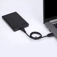 Boîtier universel pour disque dur SATA 2,5 pouces vers USB 3.0 9,5 mm, boîtier de disque dur SSD, boîtier de disque dur externe en plastique avec UASP