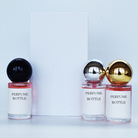 Botella de Perfume de Lujo Transparente de Alta Calidad de 15 ml con Pulverizador, Tapa de Madera, Vidrio Grueso, Impresión de Logotipo Personalizado