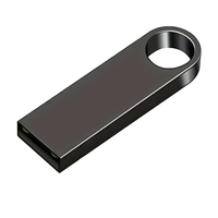 Clé USB 2.0 haute vitesse en métal personnalisée pour ordinateurs portables/tablettes-Nouvelle capacité réelle de 100% (128 Mo-16 Go)