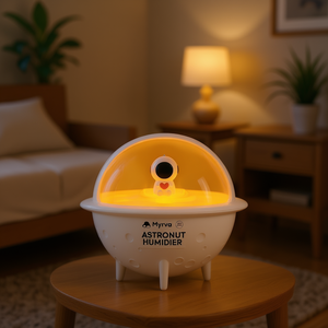 Humidificador Myrva Astronaut de 0.5-2L con Luz de Cambio de Color, Control Táctil, Portátil, de Sobremesa, para el Hogar - Product Image 2