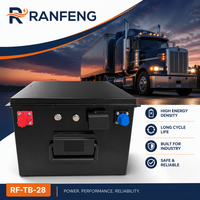 Paket Baterai Lithium Iron Phosphate 24V 280 Ah untuk Starter AC Truk dan RV dengan Siklus Daya Panjang