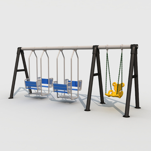 Trẻ em chất lượng cao khung kim loại sân chơi ngoài trời <span class=keywords><strong>Swing</strong></span> vườn sân chơi ngoài trời <span class=keywords><strong>Swing</strong></span> Set - Product Image 1
