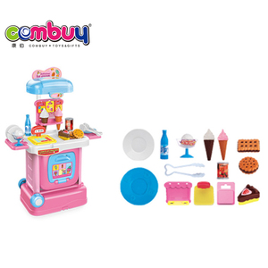 Maleta <span class=keywords><strong>de</strong></span> juego <span class=keywords><strong>de</strong></span> simulación para niños, <span class=keywords><strong>carrito</strong></span> <span class=keywords><strong>de</strong></span> <span class=keywords><strong>helados</strong></span> <span class=keywords><strong>de</strong></span> <span class=keywords><strong>juguete</strong></span> para 3 + - Product Image 5