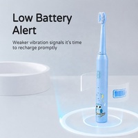 Vente directe d'usine, brosse à dents électrique pour enfants de haute qualité, rechargeable, à usage domestique, brosse à dents électronique rechargeable