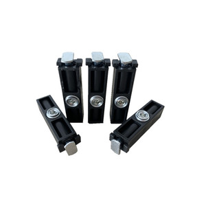 ตัวล็อคประตูอลูมิเนียม Huayi Parts แบบ 16 ตะขอ หัวใหญ่ สีดำ สำหรับตู้ ประตู หน้าต่าง อุปกรณ์ฮาร์ดแวร์ - Product Image 1