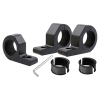 Support de phare de moto en alliage d'aluminium, pince de fixation pour tube de projecteur, kit de montage sur fourche pour extension de trottinette électrique