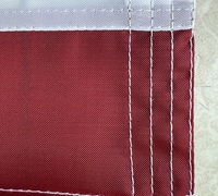 Drapeau américain personnalisé 3x5 pieds, brodé, résistant, imperméable, avec 35 étoiles, pour promotion nationale