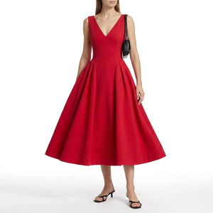 Buy In Bulk Flare Box Pleat Dress Custom Packing, Plus Size Available |  Alibaba.com