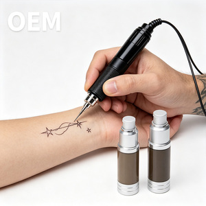 Crème teintée élégante à faible saturation pour sourcils, lèvres et yeux, fini naturel, lisse, uniforme, post-coloration, tenue longue durée, fini fin et lisse. - Product Image 4