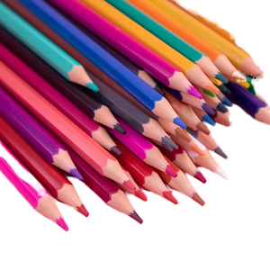 Coffret de crayons de couleur standard Maries - 24 couleurs, qualité artiste, corps en bois, impression numérique, modèle 7524, pour dessin - Product Image 1