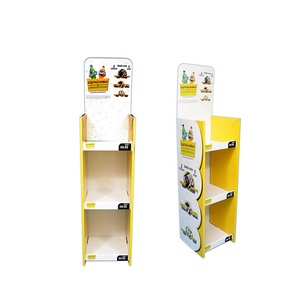 Présentoir publicitaire 4 niveaux pour café, promotion supermarché, présentoir de sol en carton pour jouets, distributeur de papier premium - Product Image 4