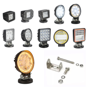Mới Nhất Không Thấm Nước Offroad Ô Tô Xe Tải Lái Xe Ô Tô Vuông Ip68 48 Wát Led Công Việc Nhẹ - Product Image 5