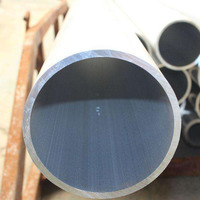 Siap Kirim Pipa Aluminium Seri 6000 Anodized Bentuk Bulat Layanan Pembengkokan Pengelasan Pemotongan Penembusan Buatan China