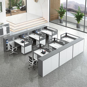 מערכת מחיצות משרד מקצועי עם פתרונות שולחן משרדי מודולריים עבור שולחן עבודה בית ספר - Product Image 5