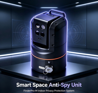 Localisateur de caméra espion haute précision, intérieur 360° °   Scanner d'équipements d'enregistrement cachés, autre produit de protection de sécurité