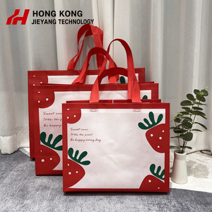 Bolsa de Compras Reutilizable para Mujer, con Logotipo Personalizado Impreso, Sellada con Calor Ultrasónico, Bolsa de Regalo para Bodas y Fiestas, de Tela No Tejida - Product Image 3