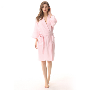Peignoirs kimono en mousseline de coton et <span class=keywords><strong>gaze</strong></span> biologique à deux couches Pyjama femme en <span class=keywords><strong>gaze</strong></span> <span class=keywords><strong>double</strong></span> couche - Product Image 2