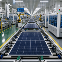 Ligne de production automatique de modules solaires de qualité industrielle pour une fabrication fiable de panneaux solaires