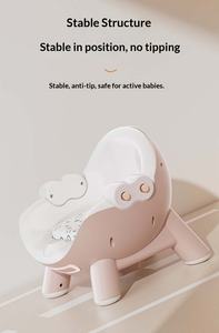 <span class=keywords><strong>Silla</strong></span> de Comer para Bebés, de Plástico, Ajustable, Portátil, con Bandeja Desmontable, para Bebés y Niños, Uso Doméstico - Product Image 6