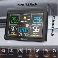 Station météo numérique de table pour la maison, baromètre hygromètre automatique sans fil, personnalisation OEM, instruments de mesure de la température