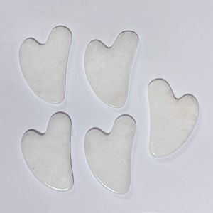 หินคริสตัลสำหรับนวดหน้าหยกหยกขาว - Product Image 1