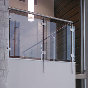 Balcon moderne En Verre Topless Idées de Garde-Corps Créatif Conceptions de Balustrade de <span class=keywords><strong>Terrasse</strong></span> - Product Image 5