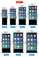 Layar Digital Poster Android 55 Inci dengan Layar Terpisah, Dukungan Bisnis Layanan Mandiri, dan Manajemen Jarak Jauh
