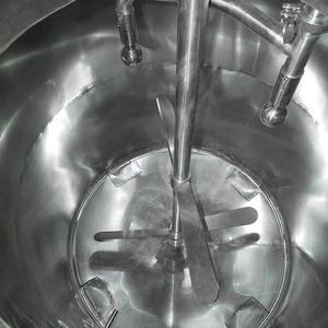 ถังผสมสีไวนิลสำหรับอุตสาหกรรม SUS304 1000L ถังกวนสีไวนิลและสีไวนิลถังผสมผนังความเร็วสูง - Product Image 5